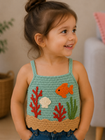 Sea World – Crochet Kids’ Top