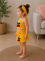 Cherry Sweetness – Crochet Baby Set