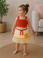 Boho Blossom – Crochet Kids’ Set