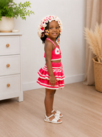 Candy Bloom Crochet Summer Set