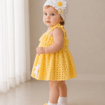 Sunflower – Crochet Baby Dress