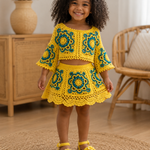 Sun Mosaic – Crochet Girls’ Set