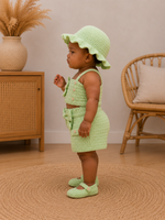 Mint Garden – Crochet Baby Set