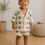 Kids Summer Set – Starfish Design (Shirt & Shorts)