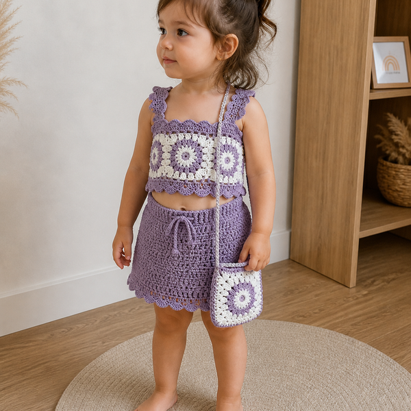 Crochet Summer Set for Toddler